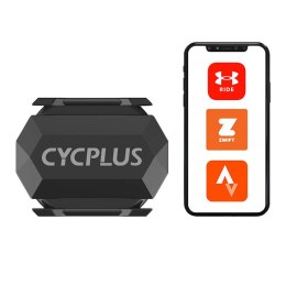 Cycplus Czujnik kadencji i prędkości Cycplus C3- kompatybilne z: Wahoo, Zwift, Endomondo, Mapmyride itp.