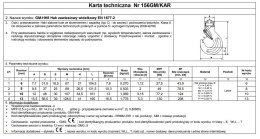 HAK ZAWIESIOWY WIDEŁKOWY Z ZABEZPIECZENIEM G8 10MM WLL3.15T