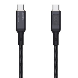 Kabel USB-C do USB-C Aukey CB-MCC101, 100W, 1m (czarny)