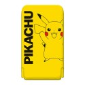 Powerbank magnetyczny OTL 5000 mAh, USB-C 15W, Pokemon Pikatchu ze stojakiem (żółty)