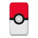 OTL Powerbank magnetyczny OTL 5000 mAh, USB-C 15W, Pokemon Pokeball ze stojakiem (biało-czerwony)