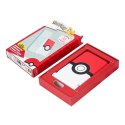 OTL Powerbank magnetyczny OTL 5000 mAh, USB-C 15W, Pokemon Pokeball ze stojakiem (biało-czerwony)