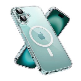 Etui magnetyczne MagSage Ugreen CA110 do iPhone 16 Plus (przeźroczyste)