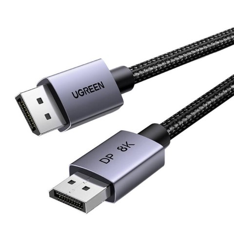 UGREEN Kabel DisplayPort 1.4 Ugreen DP120, 8K 60Hz, 32.4Gbps, 3m (czarny)