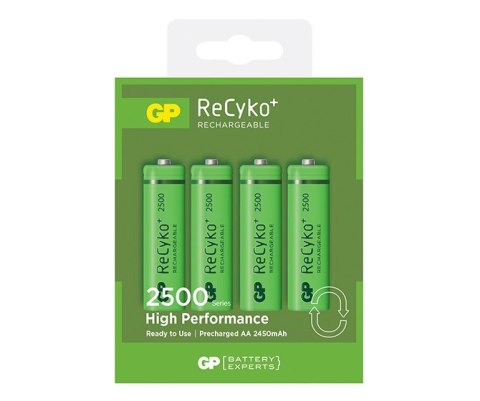 GP BATTERY AKUMULATOR RECYKO 2500AAHCN-GB4 AA