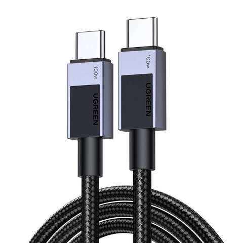 UGREEN Kabel ładujący Ugreen USB-C to USB-C PD L512 (szary) 0,5m