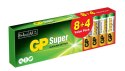 GP BATTERY BATERIA SUPER ALKALINE AA LR6 1.5V 12 SZTUK