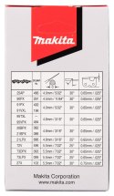 MAKITA ŁAŃCUCH TNĄCY 21BPX 45CM 1.5MM 0.325' 72 OGN