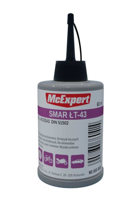 MC EXPERT SMAR ŁT-43 BUTELKA Z MIESZKIEM 60ML