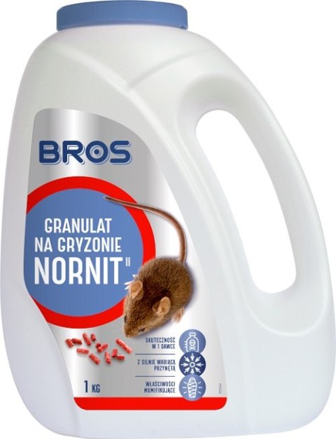 BROS NORNIT GRANULAT NA GRYZONIE 1KG