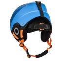 Kask narciarski Meteor Lumi granatowy/niebieski 24867-24869