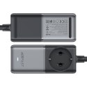 Ładowarka sieciowa / listwa zasilająca Acefast Z2, GaN, 3xUSB-C, 2xUSB-A, 75W (czarna)