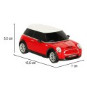 Kik sp. z o.o. sp. k. Samochód zdalnie sterowany Rastar 15000 MINI Cooper S 1:27 czerwony