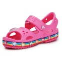 Crocs Sandały Crocs Fun Lab Rainbow Sandal Jr 206795-669