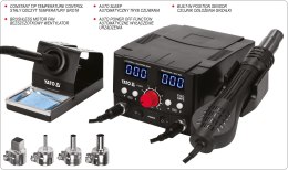 YATO STACJA LUTOWNICZA CYFROWA 75W, HOT AIR, WYŚWIETLACZ
