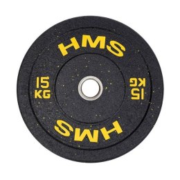 Talerz olimpijski HMS YELLOW BUMPER 15 kg HTBR15