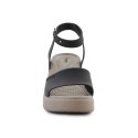 Crocs Sandały Crocs Brooklyn Ankle Strap Wedge W 209406-07H