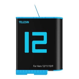 Akumulator bateria Telesin do GoPro Hero 12 / 11 / 10 / 9 (1750 mAh) - GP-BTR-901-D