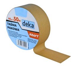 DEKA TAŚMA PAKOWA PAPIEROWA KRAFT 48MM*50M