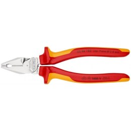 KNIPEX SZCZYPCE UNIWERSALNE 180MM O ZWIĘKSZONYM PRZEŁOŻENIU