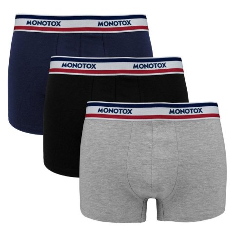 Monotox Bokserki Monotox Basics Boxer Brief 3-pak M MX21063