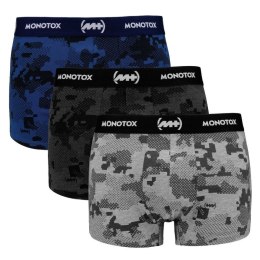 Monotox Bokserki Monotox Basics Boxer Brief 3-pak M MX21065