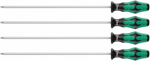 WERA ZESTAW WKRĘTAKÓW KRAFTFORM TORX, TRZPIEŃ 300MM, 4SZT.