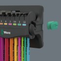 WERA ZESTAW KLUCZY TRZPIENIOWYCH 950/9 HEX-PLUS MULTICOLOU 3 9CZR