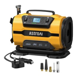 AstroAI Przenośny kompresor do Kół AstroAI ATJ-8366 150 PSI 12V DC/110V AC