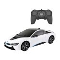 RASTAR Samochód zdalnie sterowany RASTAR R/C 1:18 BMW i8 (biały)