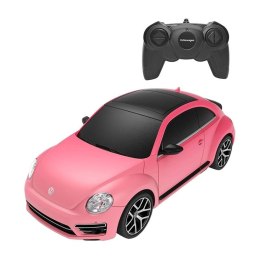 RASTAR Samochód zdalnie sterowany RASTAR R/C 1:24 Volkswagen Beetle - zmieniający kolor (różowy)