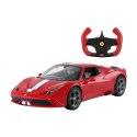 RASTAR Samochód zdanie sterowany RASTAR R/C 1:14 Ferrari 458 Speciale A Convertible Version (czerwony)