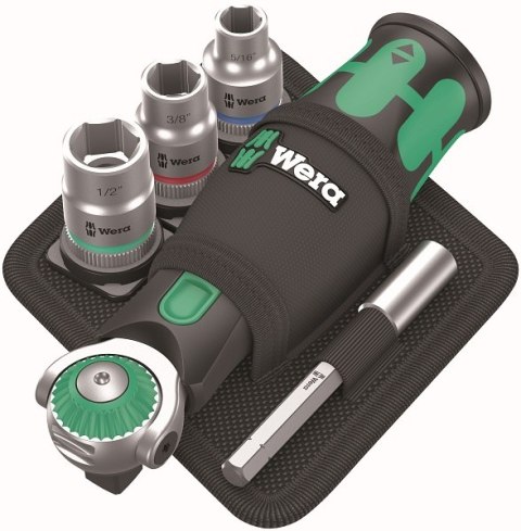 WERA ZESTAW ZYKLOP POCKET SET IMPERIAL SET 2, 18CZ.