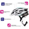 Meteor Kask rowerowy Meteor MV29 Drizzle 16919