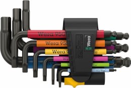 WERA ZESTAW KLUCZY TRZPIENIOWYCH 950/9 HEX-PLUS MULTICOLOU 9CZR