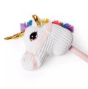 Bakalu Andrzej Bąk Głowa konia jednorożec hobby horse na kiju pluszowy 78 cm