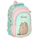 St. Majewski Spółka z o.o. Plecak szkolny młodzieżowy czterokomorowy Pusheen 22L miętowy