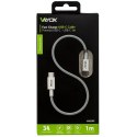 Bodex Electronics Spółka z o.o. Kabel USB-C dwie końcówki USB-C 65W 3A 1m premium