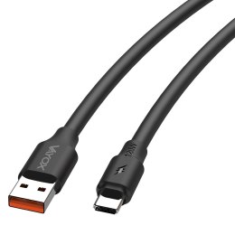 Bodex Electronics Spółka z o.o. Kabel USB-USB-C dwie końcówki 120W 3A 1m czarny