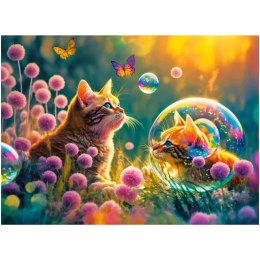 Castor Drukarnia i Wydawnictwo Puzzle układanka 100 elementów Magiczny poranek Kot 6+ CASTORLAND