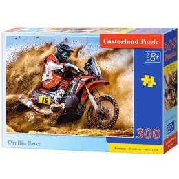 Castor Drukarnia i Wydawnictwo Puzzle układanka 300 elementów Motocyklista 8+ CASTORLAND