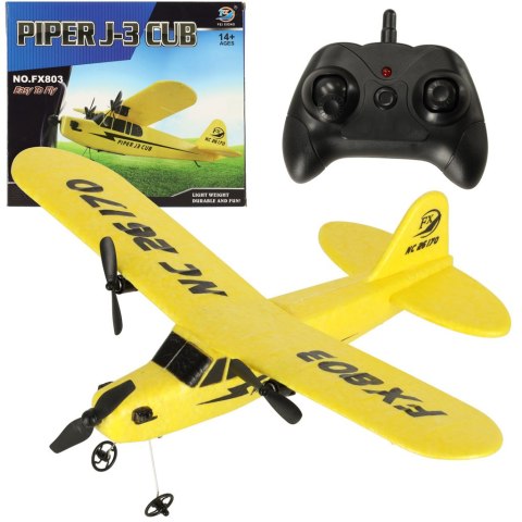 Kik sp. z o.o. sp. k. Samolot zdalnie sterowany na pilota RC FX803 Piper 150mah