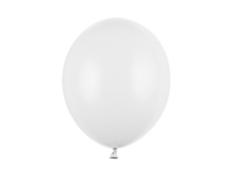 Partydeco Spółka z Ograniczoną Odpowiedzialnością Balony Strong Pastel Pure biały 30cm 100 sztuk