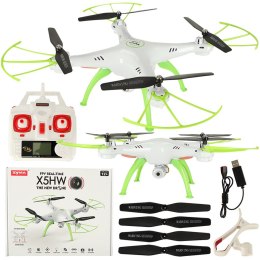 Kik sp. z o.o. sp. k. Dron RC Syma X5HW kamera FPV WiFi 2,4GHz biały