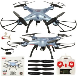 Kik sp. z o.o. sp. k. Dron RC Syma X5HW kamera FPV WiFi 2,4GHz niebieski