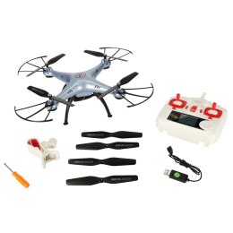 Kik sp. z o.o. sp. k. Dron RC Syma X5HW kamera FPV WiFi 2,4GHz niebieski