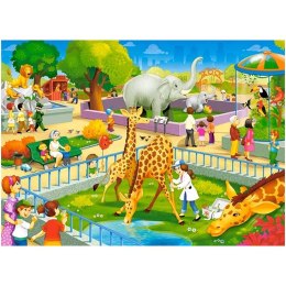 Castor Drukarnia i Wydawnictwo Puzzle układanka 60el. Zwierzęta safari zoo 5+ CASTORLAND