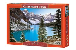 Castor Drukarnia i Wydawnictwo Puzzle układanka 1000 elementów Kanadyjskie Jezioro 68 x 47 cm CASTORLAND