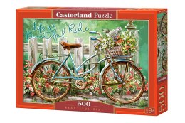 Castor Drukarnia i Wydawnictwo Puzzle układanka 500 elementów Przejażdżka rowerem 9+ CASTORLAND