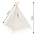 Kik sp. z o.o. sp. k. Namiot domek indiański dla dzieci Tipi Wigwam 135cm